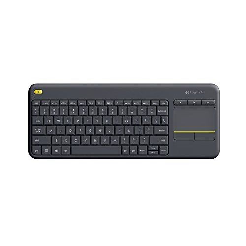 Tipkovnica Logitech K400 PLUS Wireless Touch, Unifying, črna, SLO