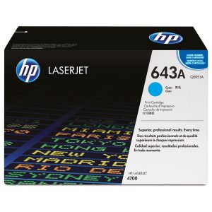 Toner HP Q5951A 643A (modra), original