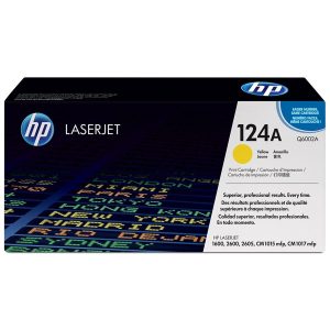 Toner HP Q6002A / 124A (rumena), original