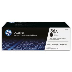 Toner HP CB436AD (črna), dvojno pakiranje, original