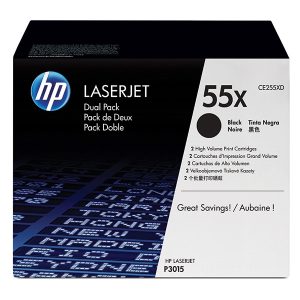 Toner HP CE255XD (črna), dvojno pakiranje, original