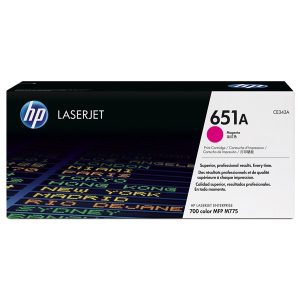 Toner HP CE343A / 651A (škrlatna), original