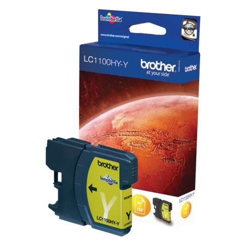 Kartuša Brother LC1100HYY (rumena), original