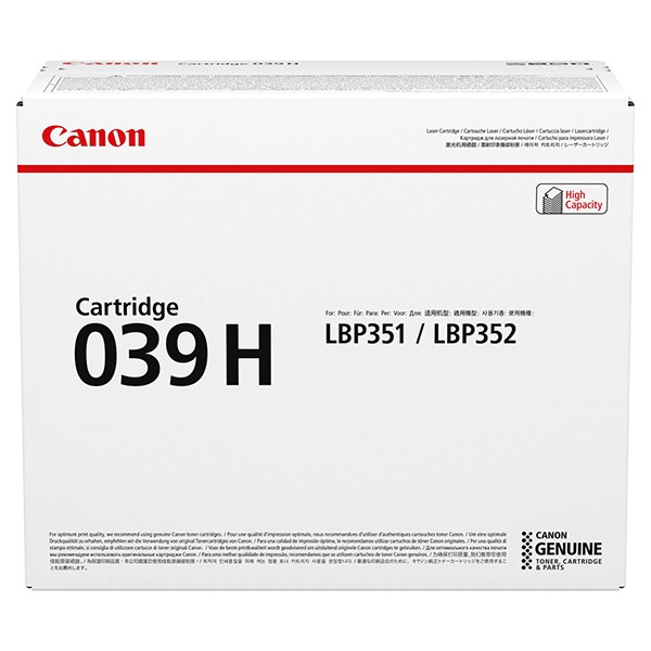 Toner Canon CRG-039H BK (0288C001AA) (črna), original