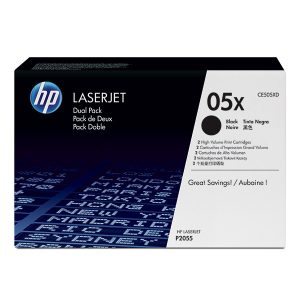Toner HP CE505XD (črna), dvojno pakiranje, original