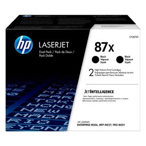 Toner HP CF287XD 87X (črna), dvojno pakiranje, original