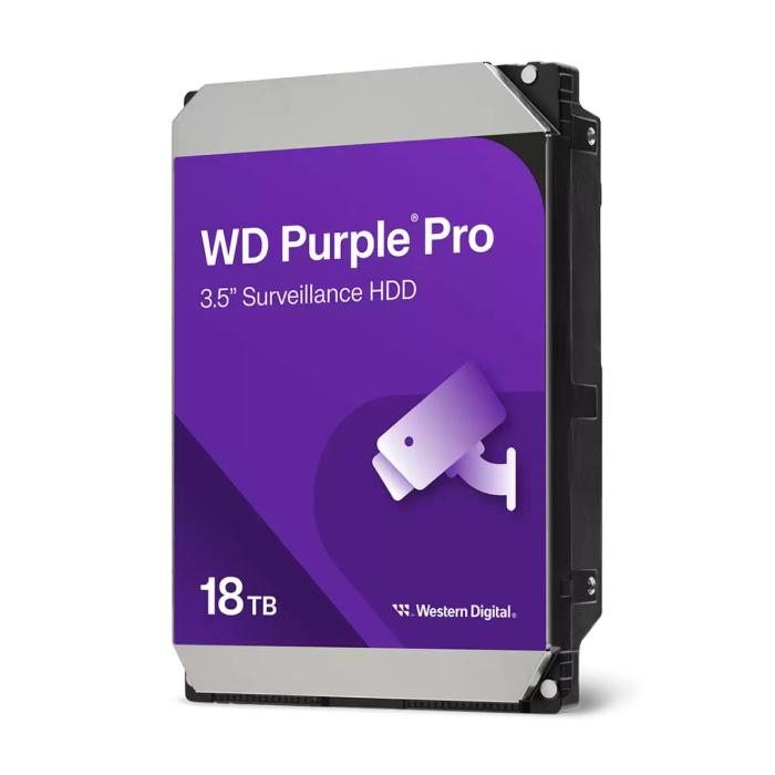 WD 18TB Purple Pro 3,5" SATA 6Gb/s 7200rpm 512MB HDD disk