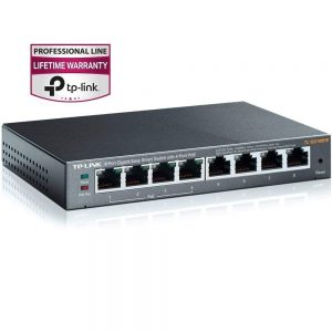 TP-Link 8-Portno Gigabit PoE Easy Smart