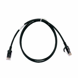 UTP CAT.6 patch   3m Leviton črn 3