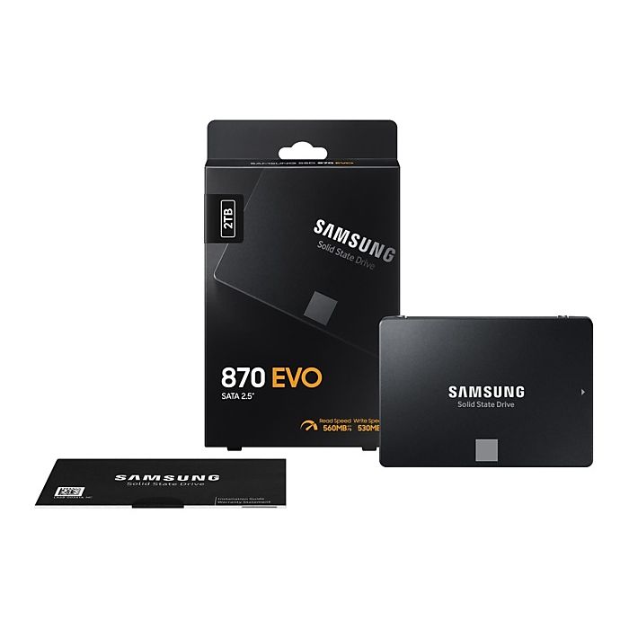Samsung 2TB 870 EVO SSD SATA3 2.5" disk