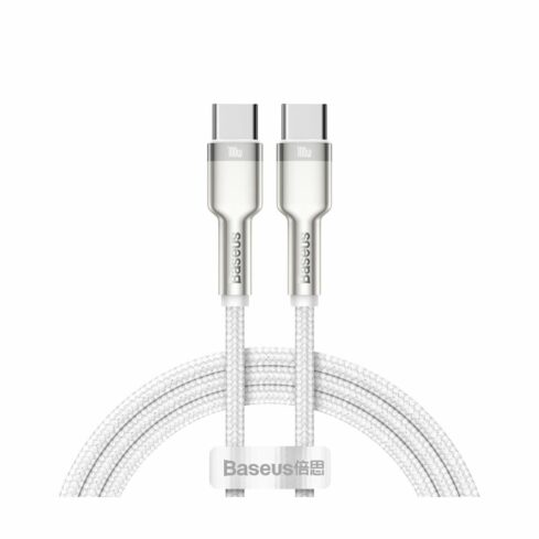 Baseus kabel USB C-C 1m 100W 20V 5A Cafule Metal pleten bel CATJK-C02