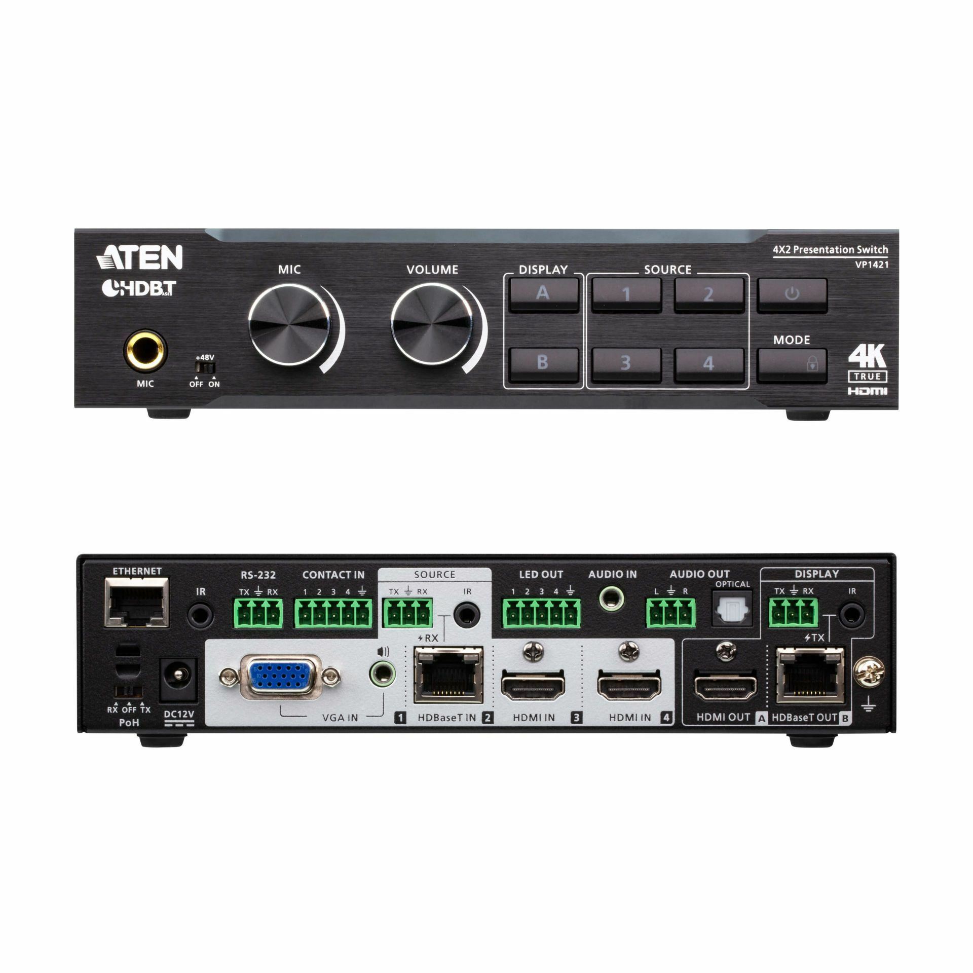 ATEN stikalo matrix 4x2 True 4K VP1421