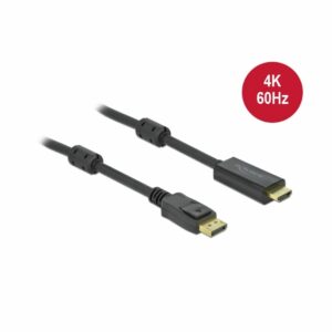 Delock kabel DisplayPort-HDMI  3m 4K 60Hz 85957