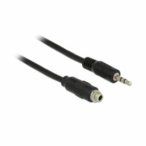 Delock podaljšek AVDIO 3.5M-3.5Ž 1m z navojem 85116