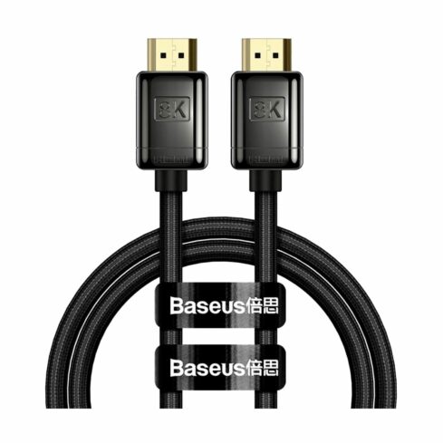 Baseus kabel HDMI 1m HD serija 8K 60Hz črn WKGQ000001