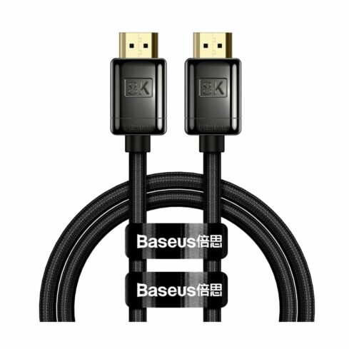 Baseus kabel HDMI 2m HD serija 8K 60Hz črn WKGQ000101