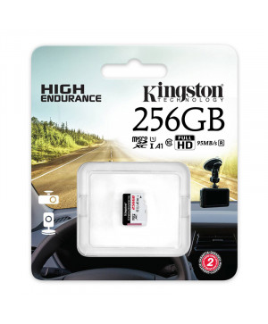 SDXC KINGSTON MICRO 256GB Endurance video snemanje, 95/45MB/s, UHS-I, U1, A1