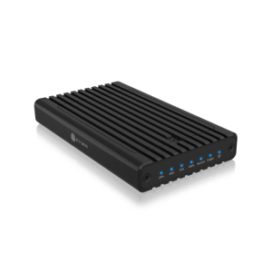 Icybox IB-2817MCL-C31 ohišje za 2 NVME SSD-ja s USB-C in USB-A priključkom