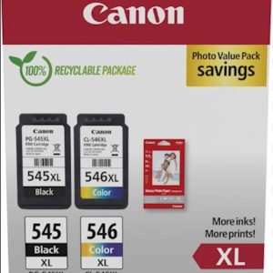 KOMPLET CANON PG-545XL / CL-546XL IN FOTO PAPIR GP-501