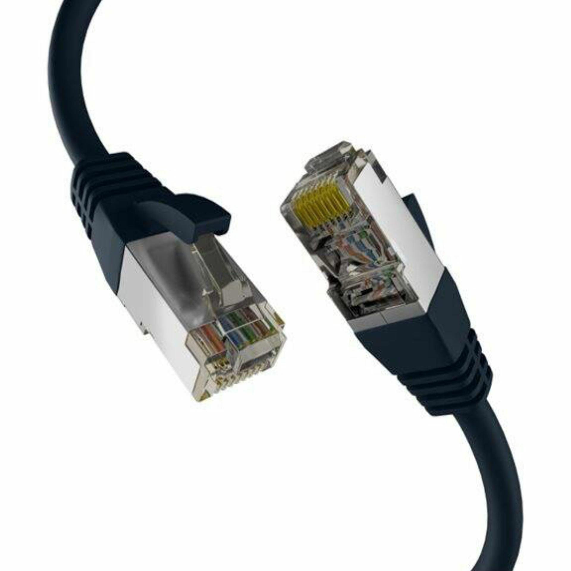 EFB patch SFTP CAT.8 PIMF  1m črn