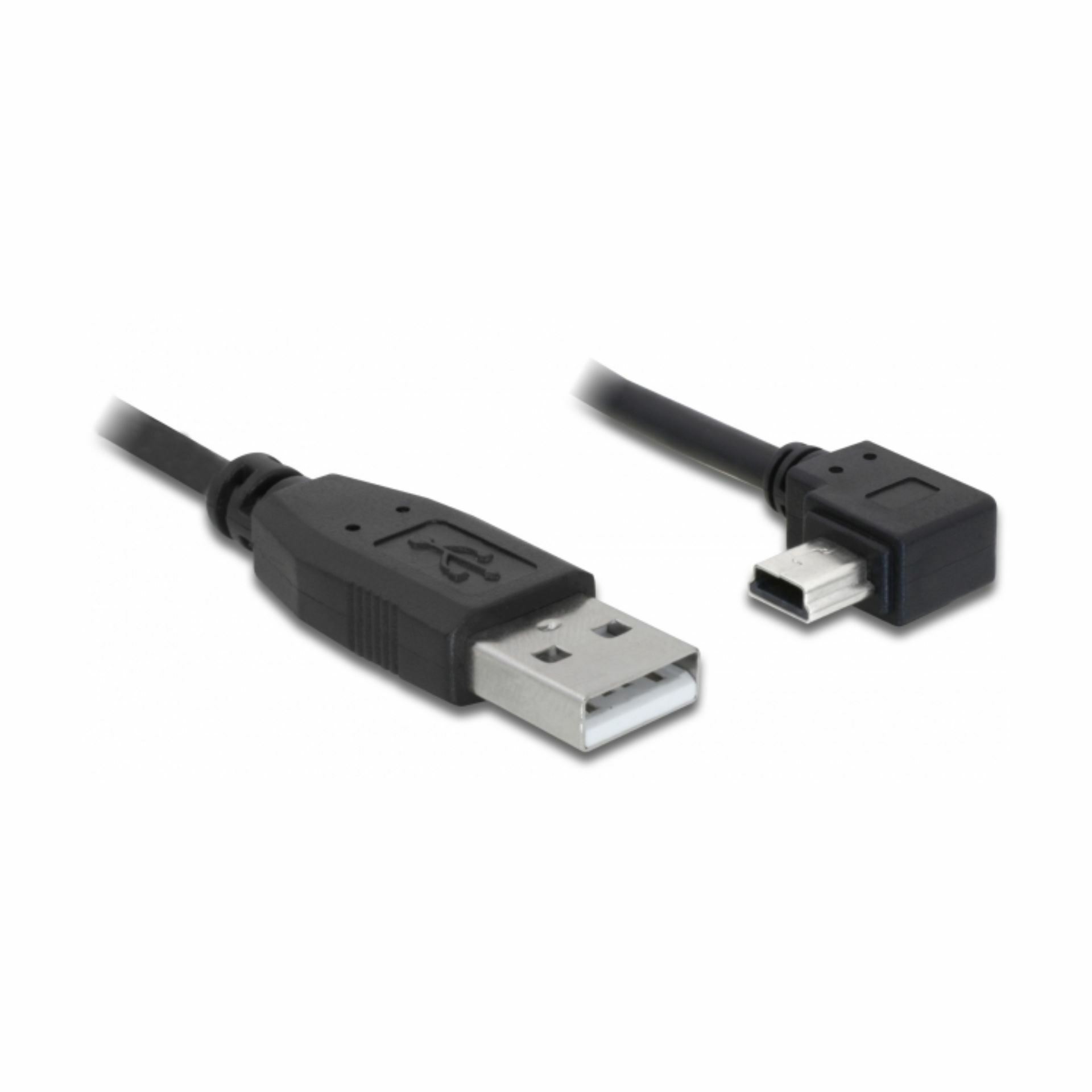 Delock kabel USB A-B mini kotni-horiz.1m 82681