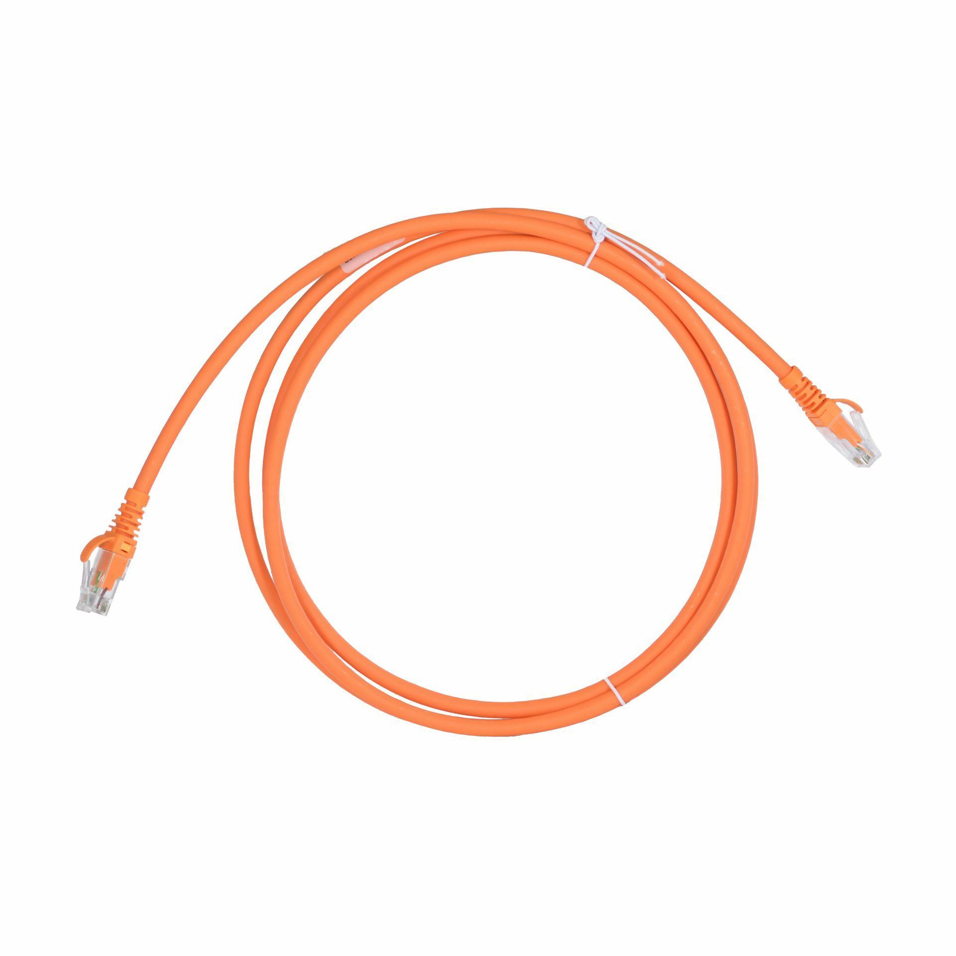 Leviton patch UTP CAT.6 1m oranžen C6CPCU010-999BB