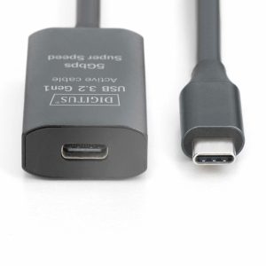 Digitus line extender/repeater USB 3.2 Tip-C  5m DA-73108