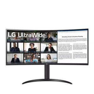 Monitor LG 34 34WR55QK-B UltraWide ukrivljen, VA, 3440x1440, 2x HDMI, DP, USB C