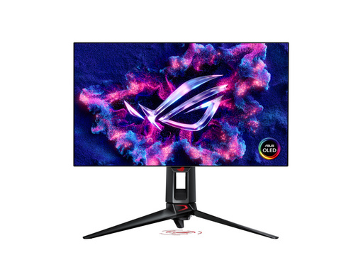 Monitor 26.5'' (67 cm) QHD OLED, 480Hz, HDR10, 2x HDMI, DisplayPort, zvočniki, ASUS ROG Swift PG27AQDP