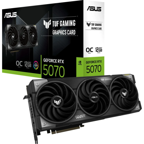 Grafična kartica ASUS TUF Gaming GeForce RTX 5070, 12GB GDDR7, PCI-E 5.0