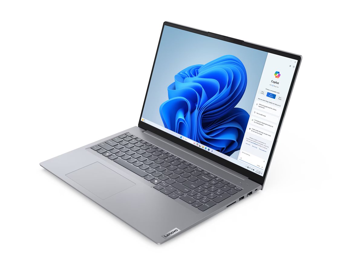 LENOVO ThinkBook 16 G7 AMD Ryzen 5 7535HS 16inch WUXGA 16GB 512GB SSD UMA W11P Arctic Grey 3Y - slika 2