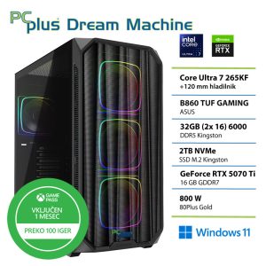PCPLUS Dream Machine Ultra 7 gaming