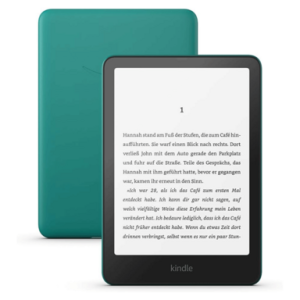 E-bralnik Amazon Kindle Paperwhite 2024 (12 gen) Special Offers, 7'' 16GB WiFi, 300dpi, USB-C, zelen