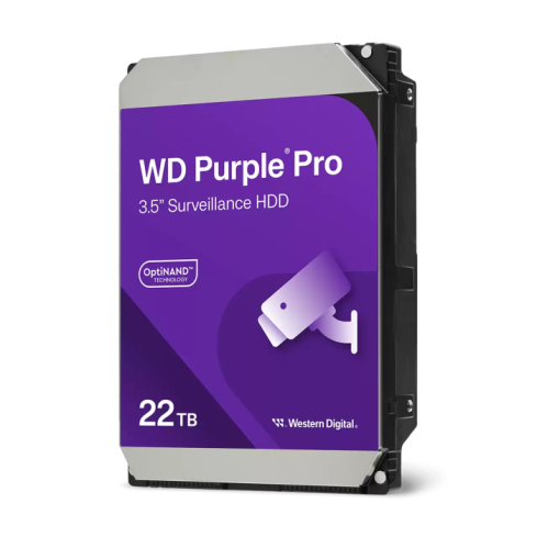 WD 22TB Purple Pro 3,5" SATA 6Gb/s 7200rpm 512MB HDD disk