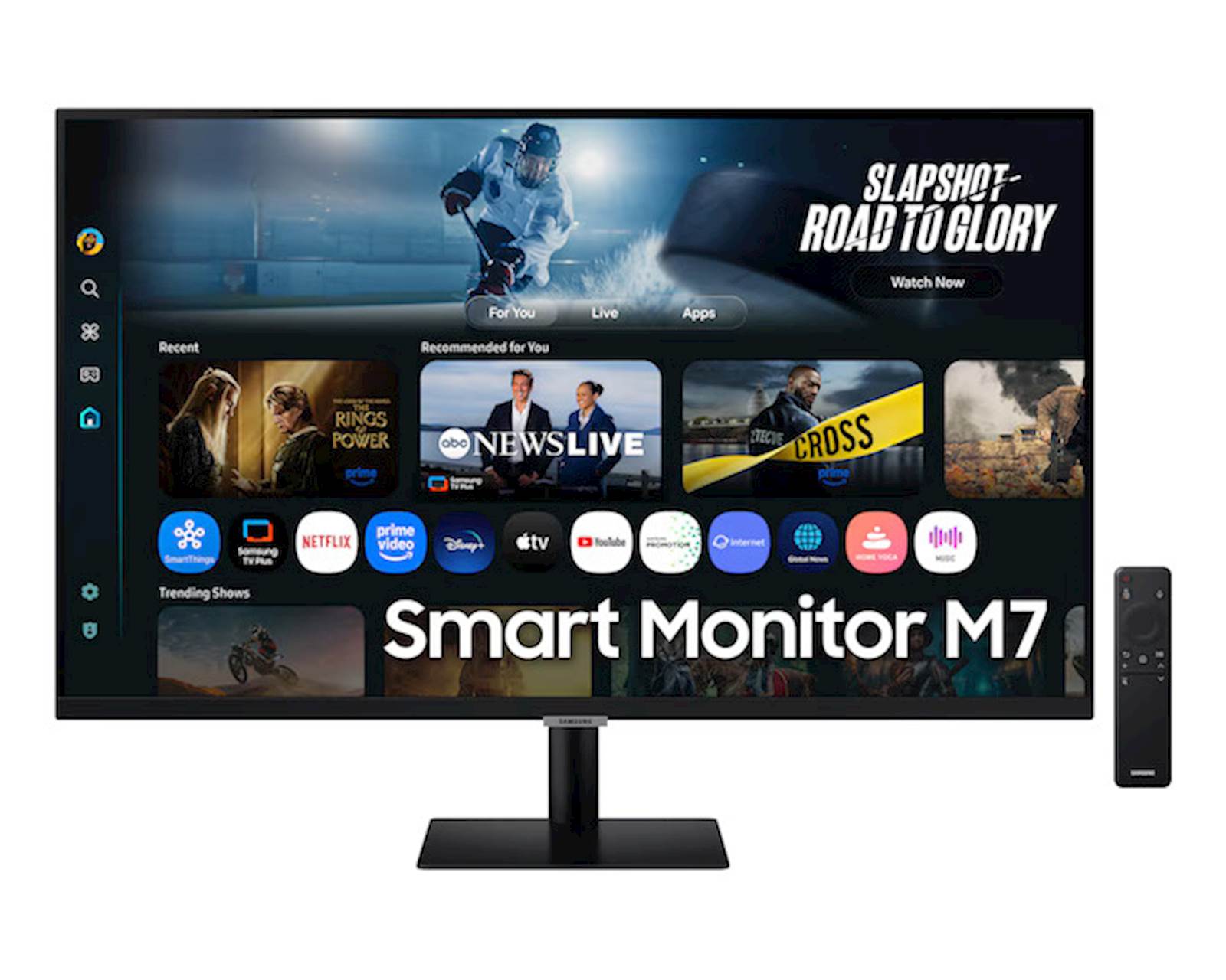 Monitor Samsung 32 M70F Smart M7, VA, 3840x2160, 2x HDMI, USB-C, Wi-Fi, BT