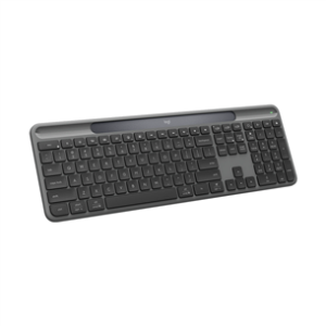 Tipkovnica Logitech K980 Signature Slim Solar+, Wireless, grafitna, SLO g.