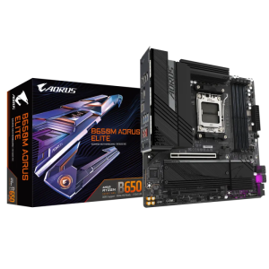 GIGABYTE B650M AORUS ELITE, DDR5, SATA3, USB3.2Gen2x2, DP, 2.5GbE, AM5 mATX