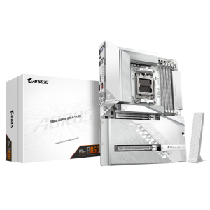 GIGABYTE B850 A STEALTH ICE, DDR5, SATA3, USB3.2Gen2x2, DP, 5GbE, WiFi, AM5 ATX