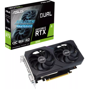 Grafična kartica ASUS GeForce RTX 3050 DUAL OC V2, 8GB GDDR6, PCI-E 4.0 DUAL-RTX3050-O8G-V2