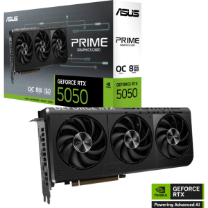 Grafična kartica ASUS Prime GeForce RTX 5050 OC, 8GB GDDR6, PCI-E 5.0