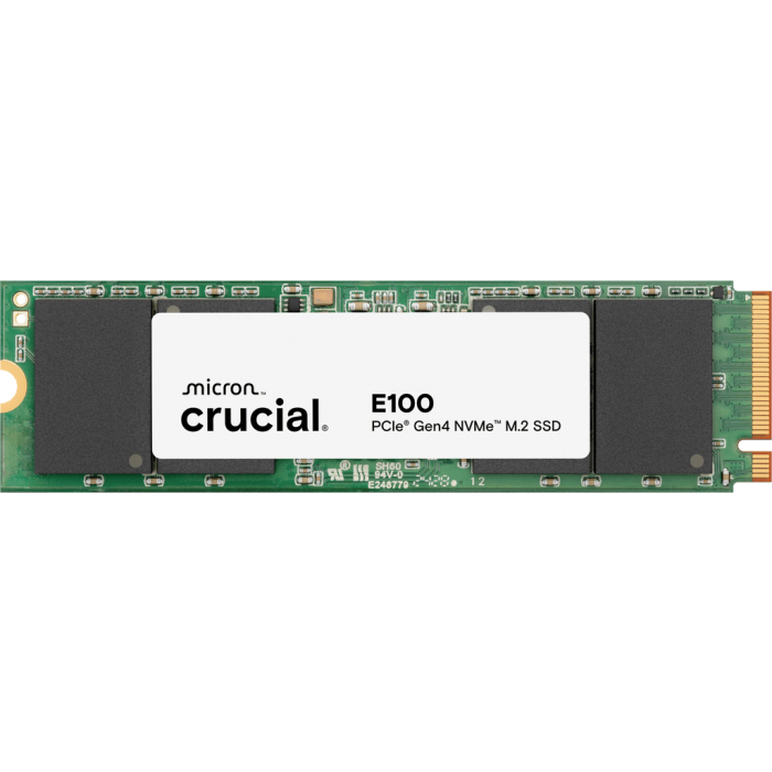 Crucial E100 1TB PCIe Gen4 NVMe 2280 M.2 SSD