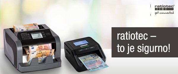 Ratiotec ševci in sortirniki denarja