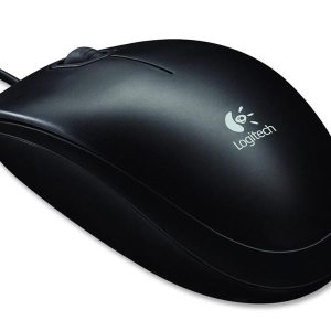 LOGITECH B100 USB optična črna miška