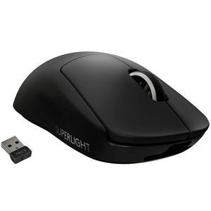 LOGITECH G PRO X Superlight senzor brezžična optična črna gaming miška
