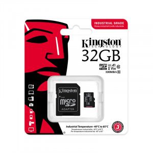 KINGSTON Industrial microSD 32GB Class10 UHS-I SD adapter SDCIT2/32GB spominska kartica