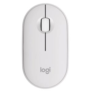 LOGITECH Pebble 2 M350S Bluetooth brezžična bela miška