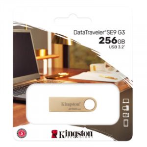 KINGSTON DataTraveler SE9 G3 256GB USB 3.2 Gen1 DTSE9G3/256GB zlat USB ključ