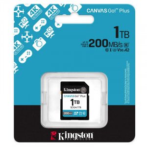 KINGSTON Canvas Go Plus SD 1TB Class 10 UHS-I U3 V30 SDG4/1TB spominska kartica