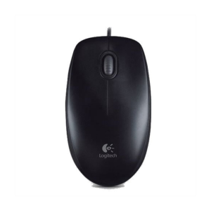 LOGITECH B100 USB optična črna miška
