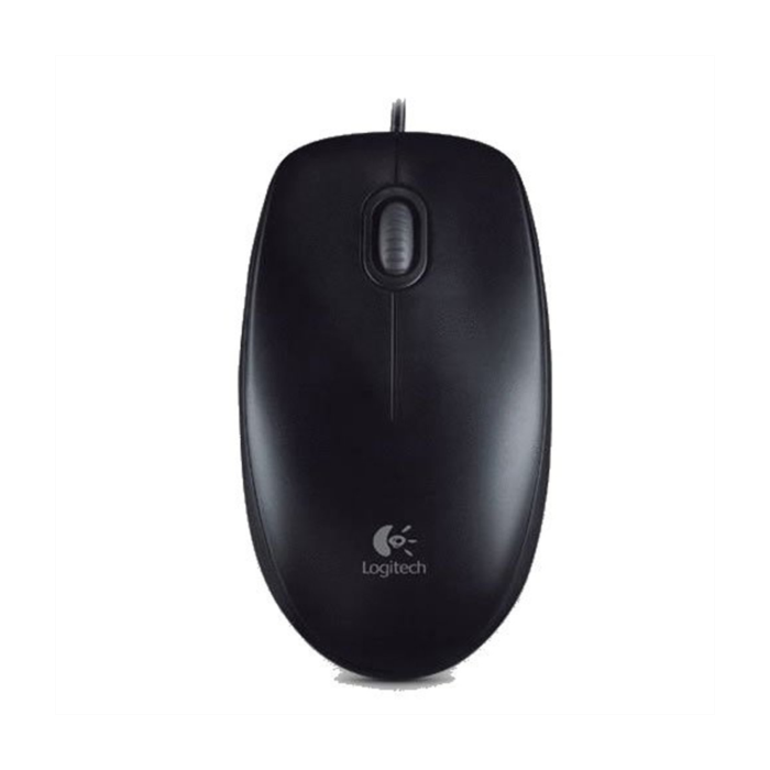 LOGITECH B100 USB optična črna miška
